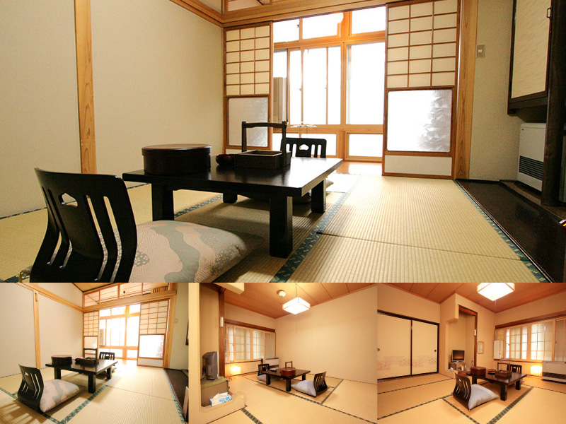 Main building Japanese 6 tatami mat room without bath and toilet. No smoking room